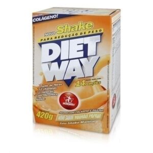 Diet Way Mamão Papaia Shake Com 420g Midway