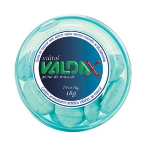 Goma de Mascar Valda X Xilitol Sem Açúcar Com 18g