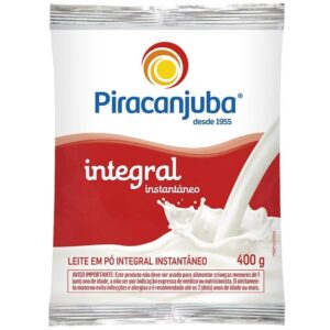 Leite em Pó Integral Instantâneo Piracanjuba Com 400g