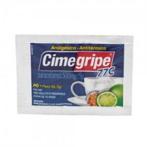 Cimegripe 77c Sabor Mel e Limão Sachê 5g Com 1 Unidade Cimed