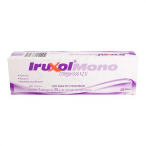 Iruxol Mono 1,2u/g Pomada Dermatológica Com 30g Abbott