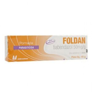Foldan 50mg/g Pomada Dermatológica Com 45g União Química