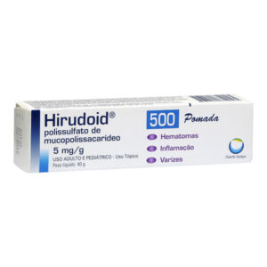 Hirudoid 500mg Pomada Com 40g Daiichi-Sankyo