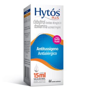 Hytos Plus 48mg/ml + 9mg/ml Solução Oral Gotas Com 15ml União Química
