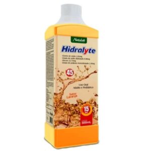 Hidralyte 45 Solução Oral Laranja Com 500ml Natulab