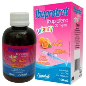 Ibuprotrat 20mg/ml Suspensão Oral Com 100ml Natulab