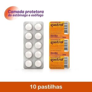 Gastrol Com 10 Pastilhas Mastigáveis Neo Quimica