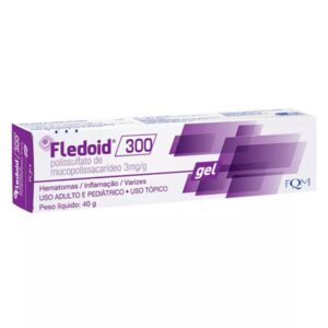 Fledoid 300mg Pomada Com 40g Farmoquímica