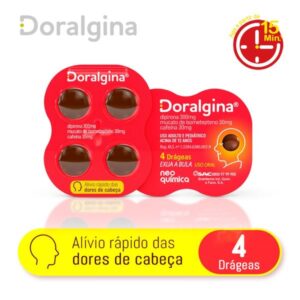 Doralgina Com 4 Drageas Neo Quimica