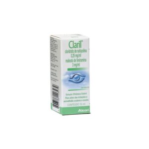 Claril 0,25mg/ml + 3mg/ml Solução Oftálmica Com 15ml Alcon