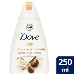 Sabonete Líquido Dove Karite Baunilha Cuidado Reconfortante Com 250ml