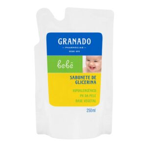Sabonete Líquido Granado Bebê Tradicional Refil Com 250ml