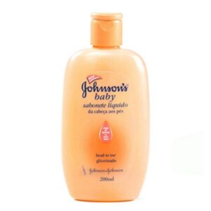 Sabonete Líquido Johnsons Baby Glicerina da Cabeça aos Pés Com 200ml