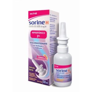 Sorine H 30mg/ml Solução Nasal Spray Com 50ml Aché