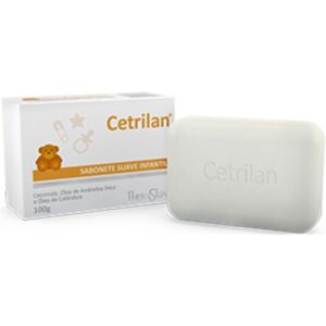 Sabonete em Barra Suave Cetrilan Infantil Com 100g Theraskin