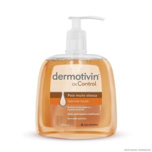 Sabonete Líquido Dermotivin Oil Control Com 300ml Galderma