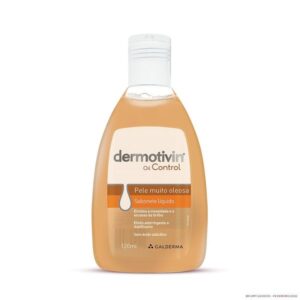 Sabonete Líquido Dermotivin Oil Control Com 120ml Galderma
