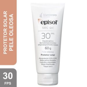 Protetor Solar Facial Episol SEC OC FPS 30 Com 60g