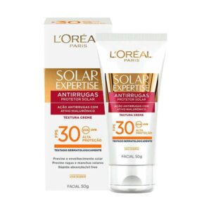 Protetor Solar Facial Loreal Paris Anti-Rugas FPS 30 Com 50g