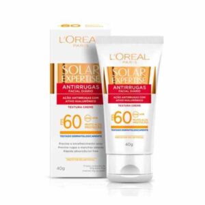 Protetor Solar Facial Loréal Expertise Antirrugas FPS 60 Com 40g