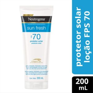 Protetor Solar Neutrogena Sun Fresh FPS 70 Com 200ml