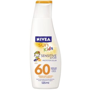 Protetor Solar Infantil Nivea Sun Kids Sensitive FPS 60 Com 125ml