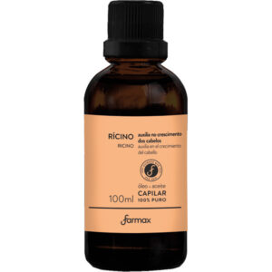 Oleo de Ricino Farmax Puro Com 100ml
