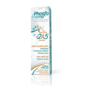 Phosfoenema 160mg/ml + 60mg/ml Solução Retal Com 130ml Cristália