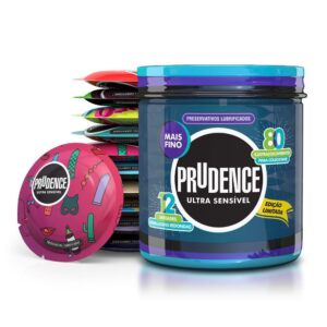 Preservativo Prudence Ultra Sensivel Redondinhas Com 12 Unidades