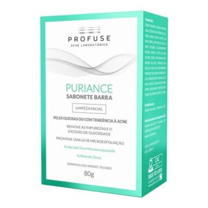 15366353595-7896658027246.jpg Sabonete em Barra Profuse Puriance Limpeza Facial Com 80g