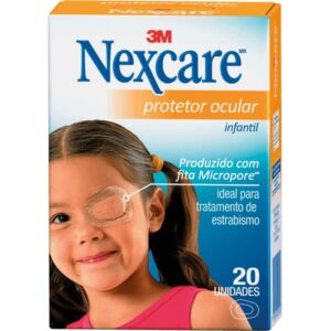 15366353623-7891040029556.jpg Protetor Ocular Infantil Nexcare Com 20 Unidades