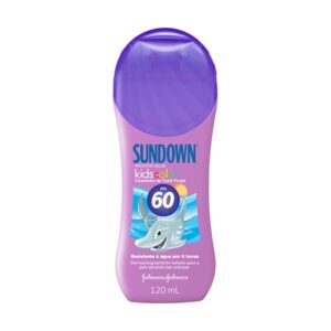 Protetor Solar Sundown Kids Color Tutti Frutti FPS 60 Com 120ml