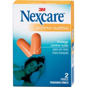 Protetor Auditivo Nexcare Com 2 Pares