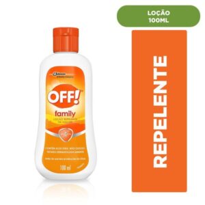 Repelente de Insetos OFF Family Loção Com 100ml