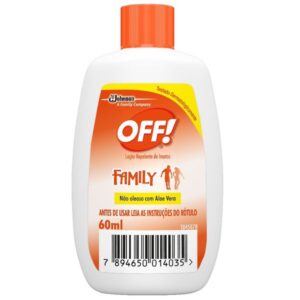Repelente de Insetos OFF Family Loção Com 60ml