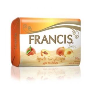 Sabonete em Barra Francis Suave Iogurte de Pessego Com 90g
