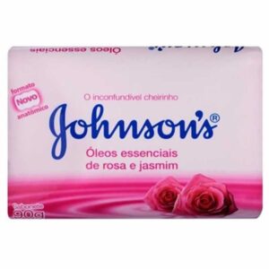 15366354234-7891010690373.jpg Sabonete em Barra Johnson Rosa e Jasmim Com 90g