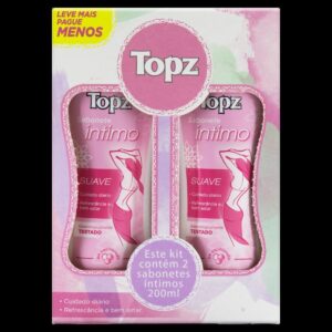 Sabonete Líquido Intimo Topz Com 200ml Leve 2 Pague 1 Unidade