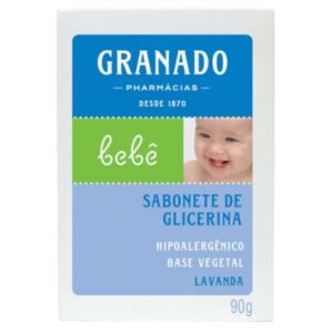 Sabonete em Barra Granado Bebê Lavanda Com 90g