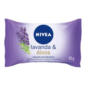 Sabonete em Barra Nivea Lavanda e Óleos Com 85g