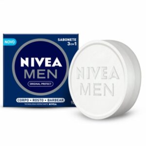 Sabonete em Barra Nivea Men Original Protect 3 em 1 Com 90g