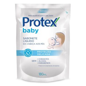 Sabonete Líquido Protex Baby Protecão Delicada Refil Com 180ml