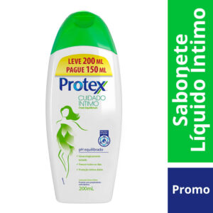 Sabonete Líquido Intimo Protex Fresh Equilibrio Leve 200ml Pague 150ml