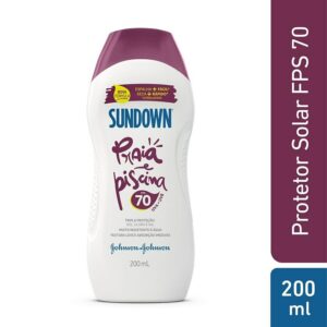Protetor Solar Sundown Praia e Piscina FPS 70 Com 200ml