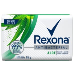 Sabonete em Barra Rexona Antibacterial Aloe Com 84g