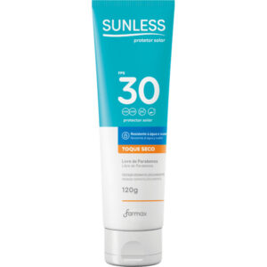 Protetor Solar Sunless Toque Seco FPS 30 Com 120g