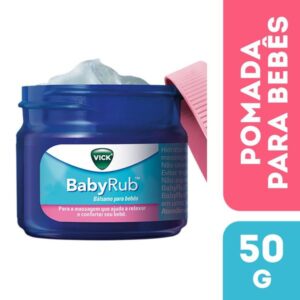 Pomada BabyRub Vick Para Bebês Com 50g