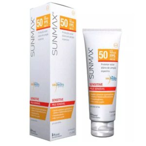 Protetor Solar Sunmax Sensitive Pocket Pele Sensível FPS 50 Com 25ml
