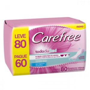 Protetor Diário Carefree Tododia Flexi Com 80 Unidades