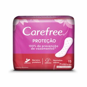 Protetor Diario Carefree Original Com 15 Unidades